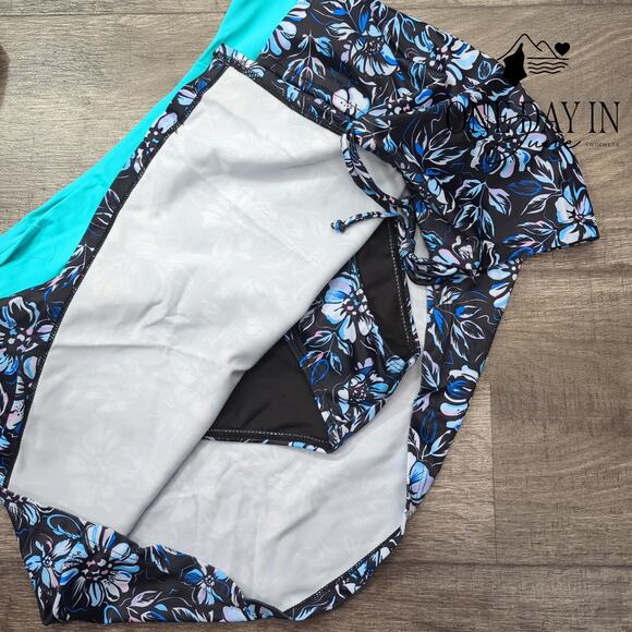 Yonique Skirted Tankini Swimsuit Size M - Picture 6 of 7